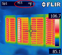 Thermal image before new window